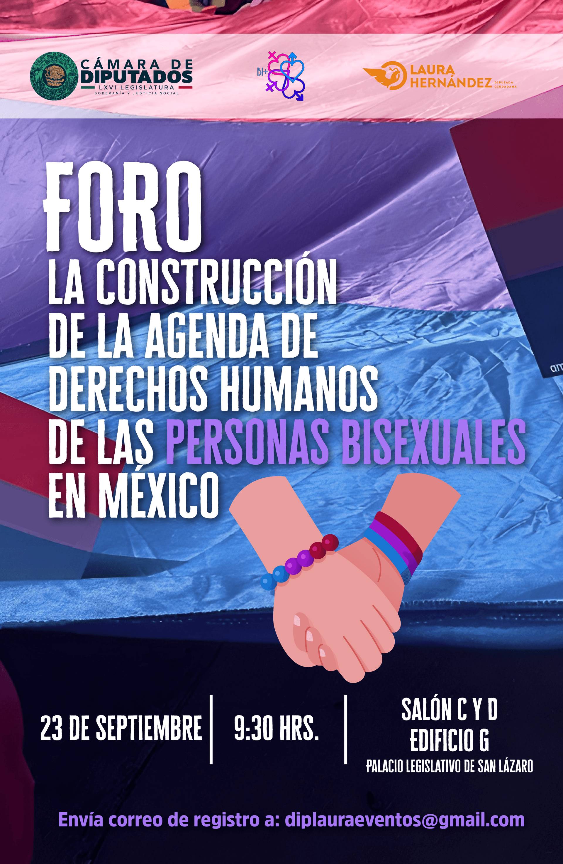 Foro la construcción de la agenda de derechos humanos de las personas bisexuales en México Foro la construcción de la agenda de derechos humanos de las personas bisexuales en México