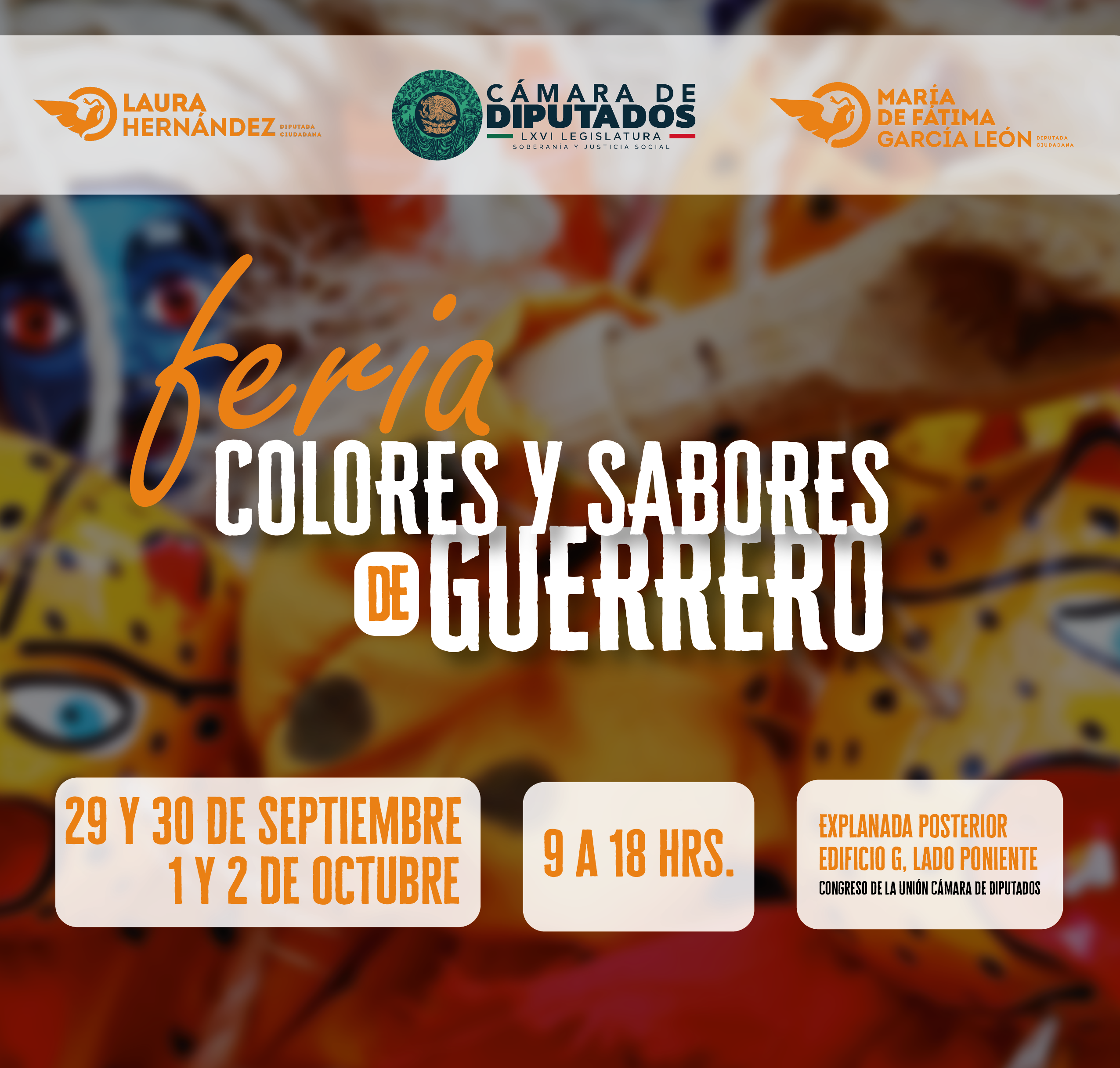 Feria colores y sabores de Guerrero